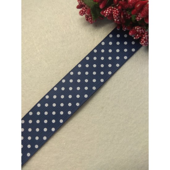 Лента репсовая с рисунком 25мм, цена за 1 м